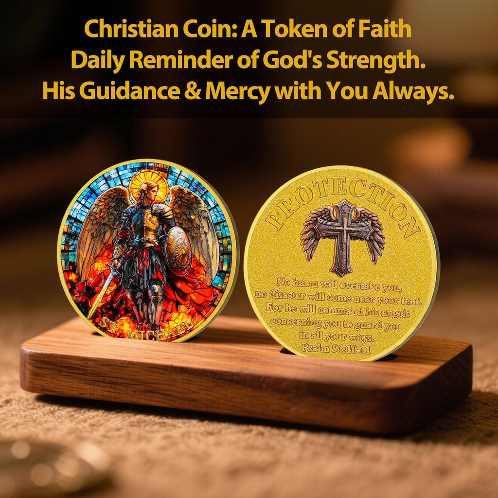 Saint Archangel Michael Christian Challenge Coin mysite