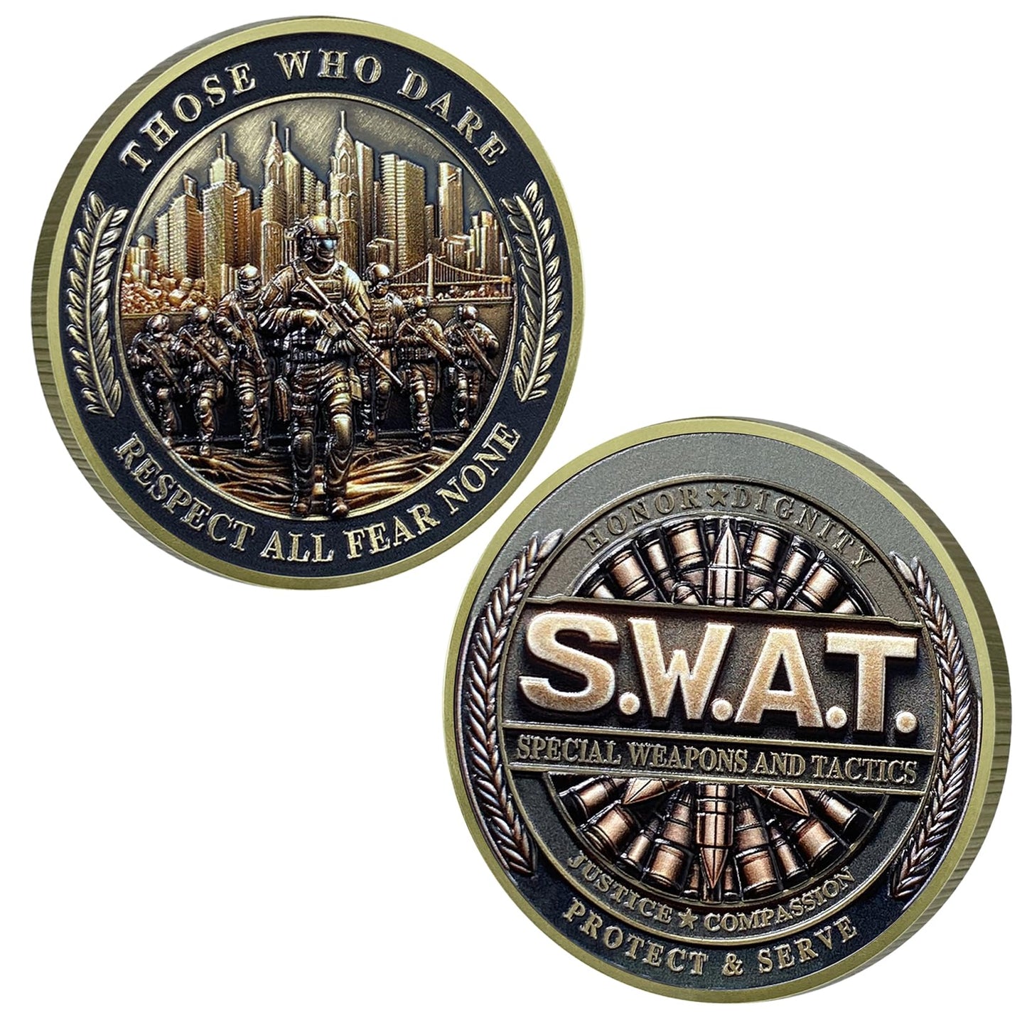 Saint Michael Police Prayer Coin mysite