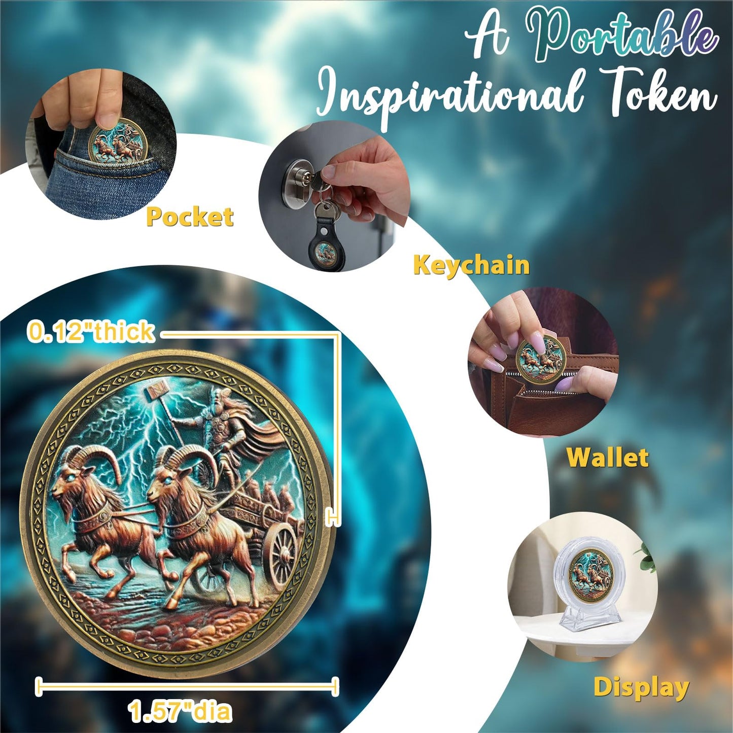 Vikings Yggdrasil Challenge Coin mysite