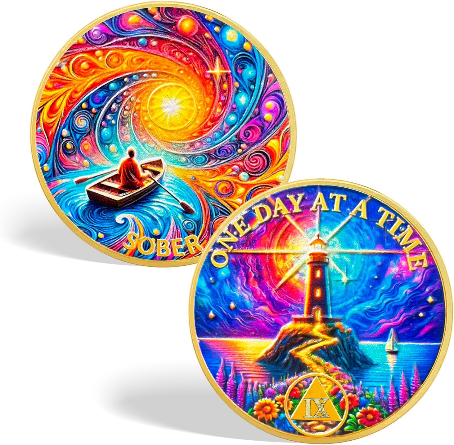 Personalized Recovery One Day at a Time  Sobriety Coin mysite