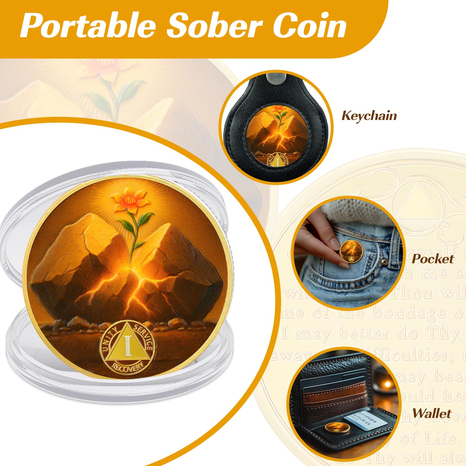 Personalized Hope in The Crack Sobriety Coin mysite