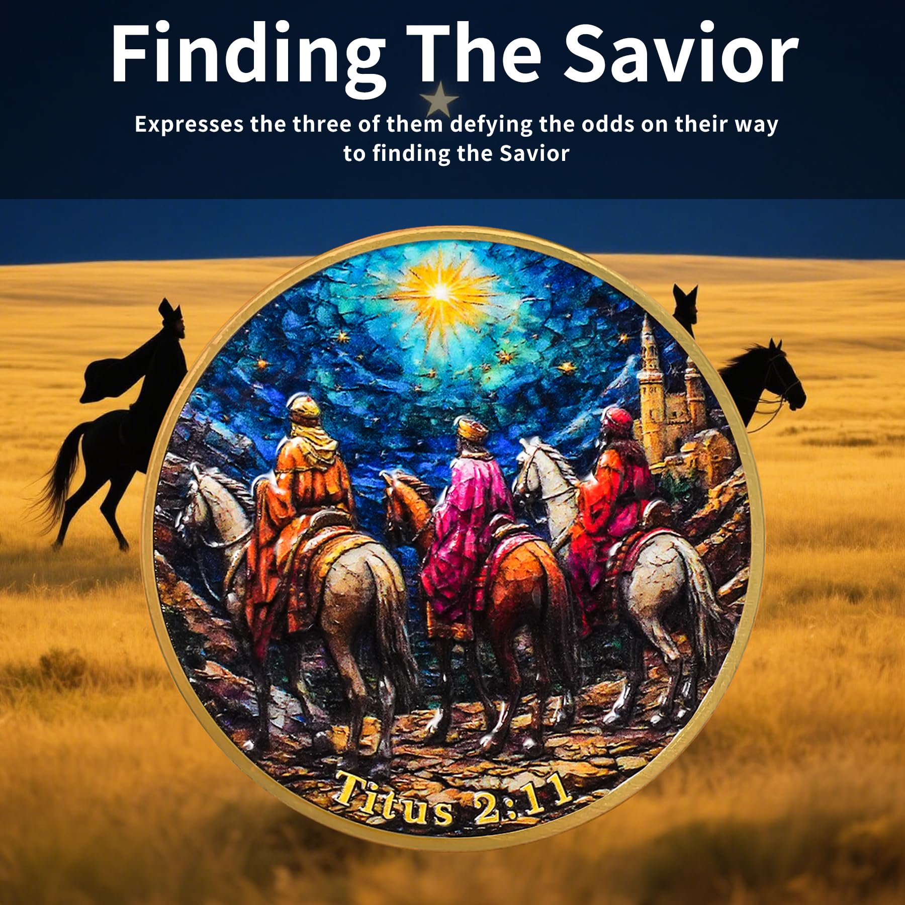 Three Oriental Doctors Prayer Christian Challenge Coin mysite