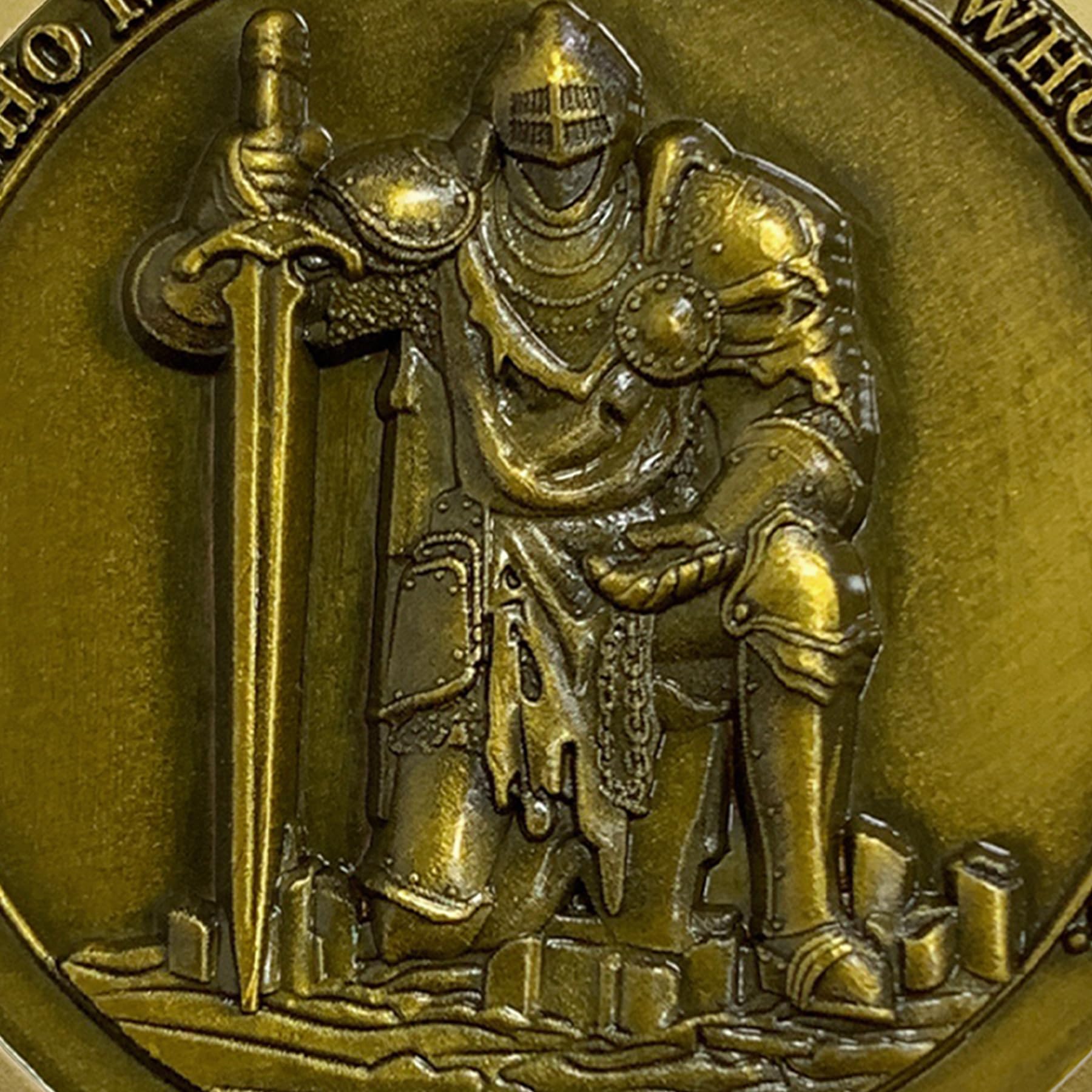 Knight Templar Christian Challenge Coin mysite