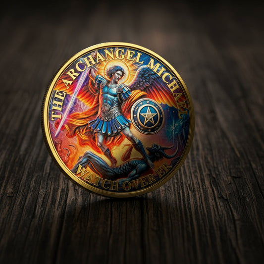 Archangel Michael Police Officers Prayer Coin mysite
