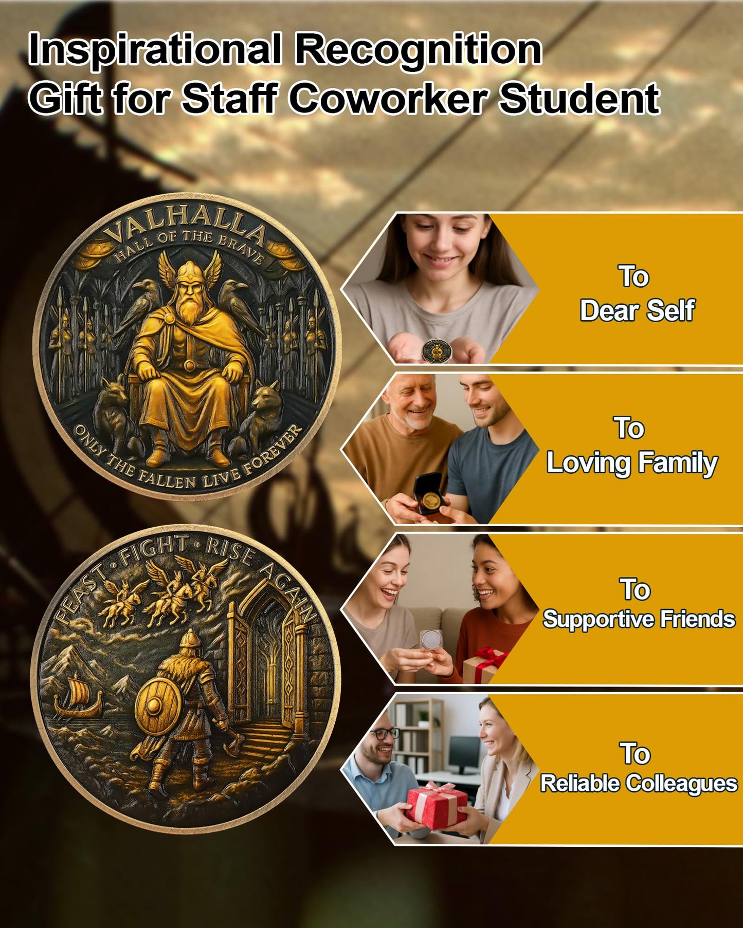 Viking Valhalla Challenge Coin mysite