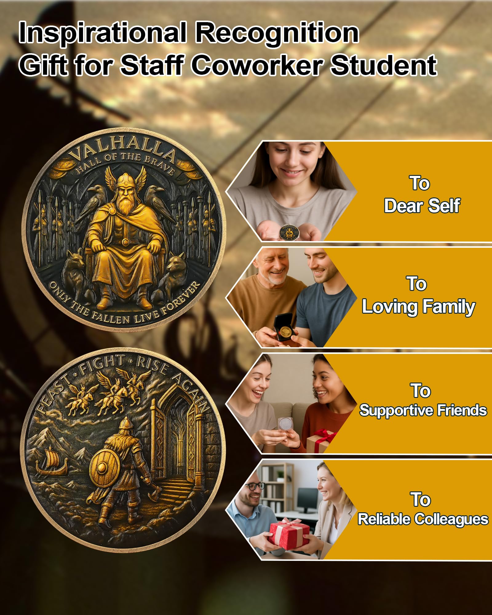 Viking Valhalla Challenge Coin mysite