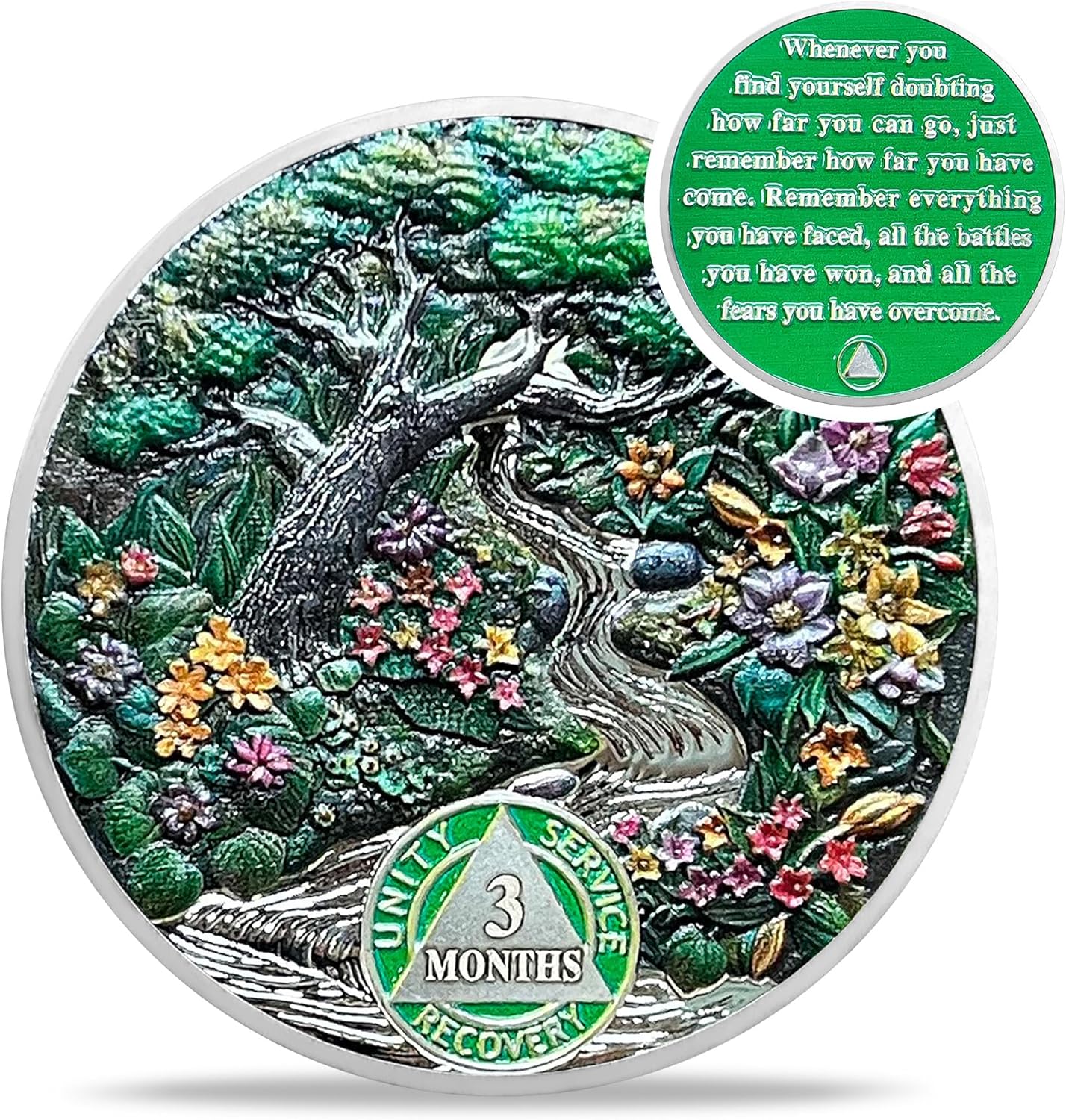 1-12 Month Recovery Seasonal Landscapes Sobriety Coins mysite