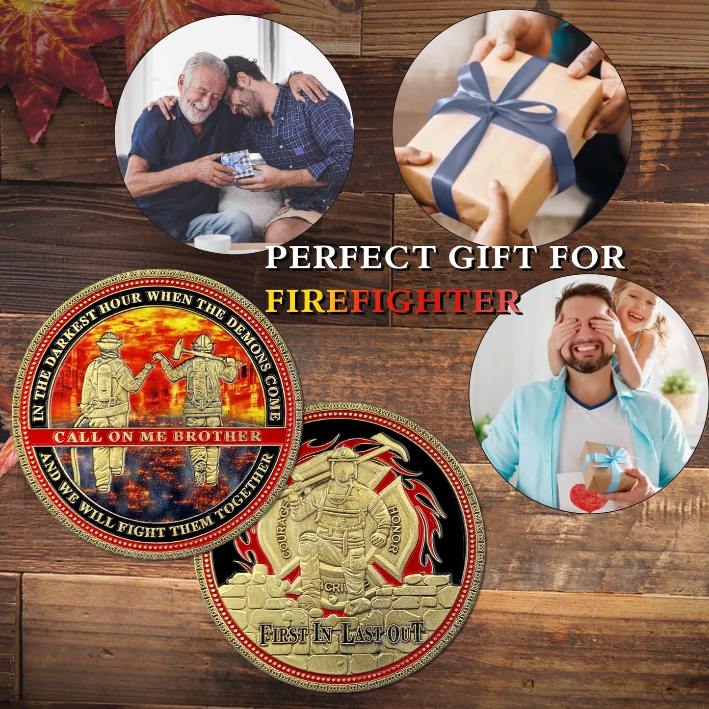 First Responder Hero Fireman Rescue Prayer Coin mysite