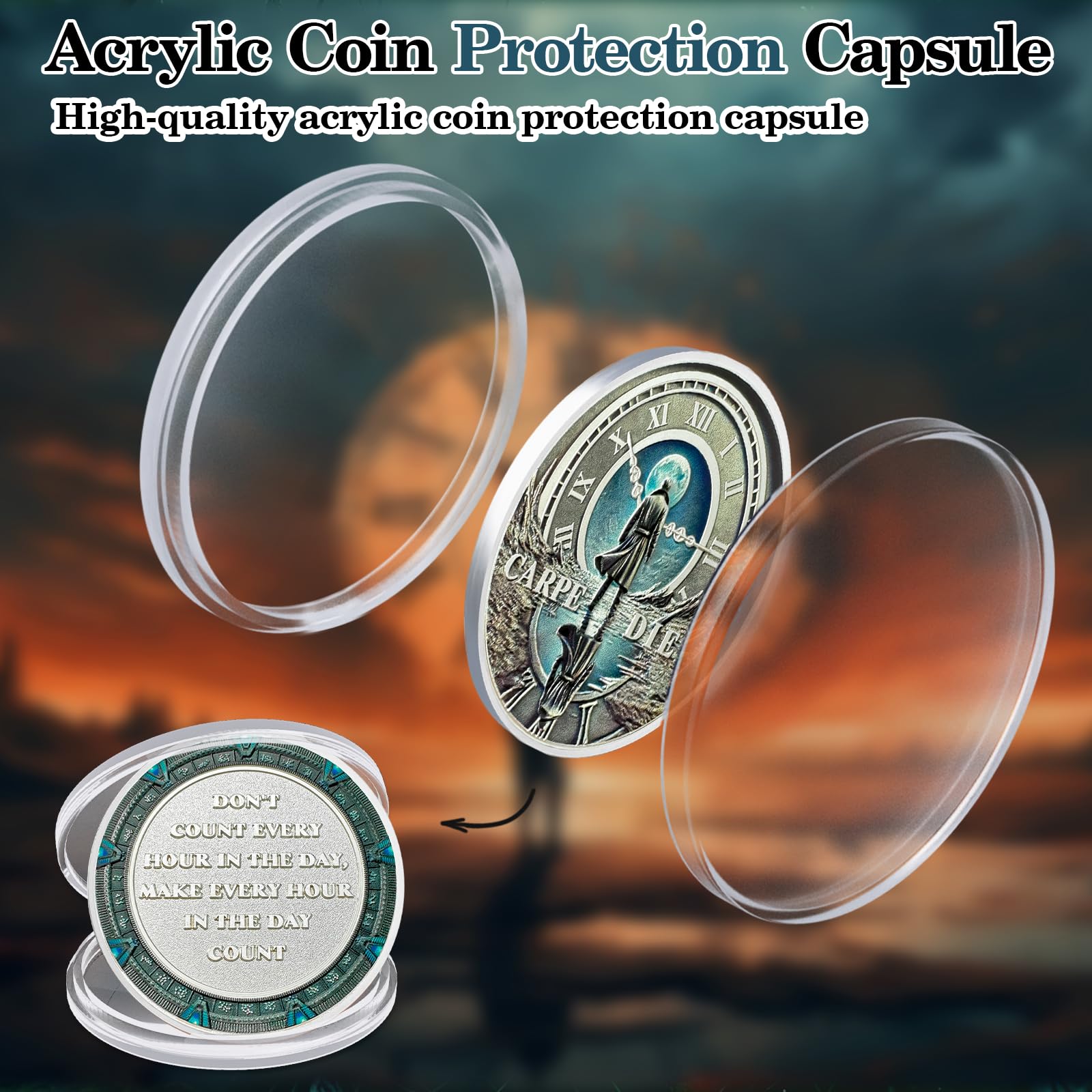 Memento Mori Carpe Diem Challenge Coin mysite