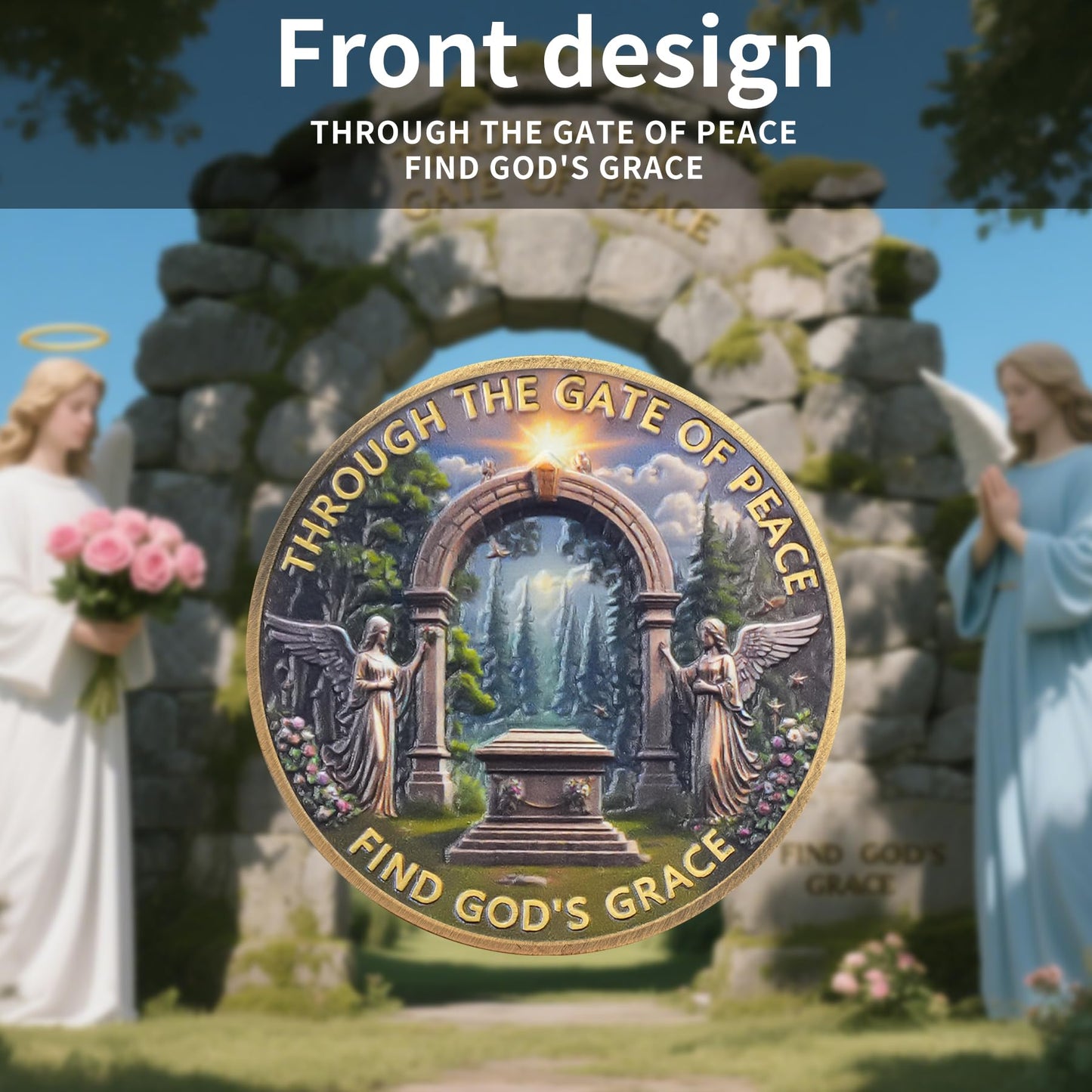 The Gate of Peace Christian Challenge Coin mysite