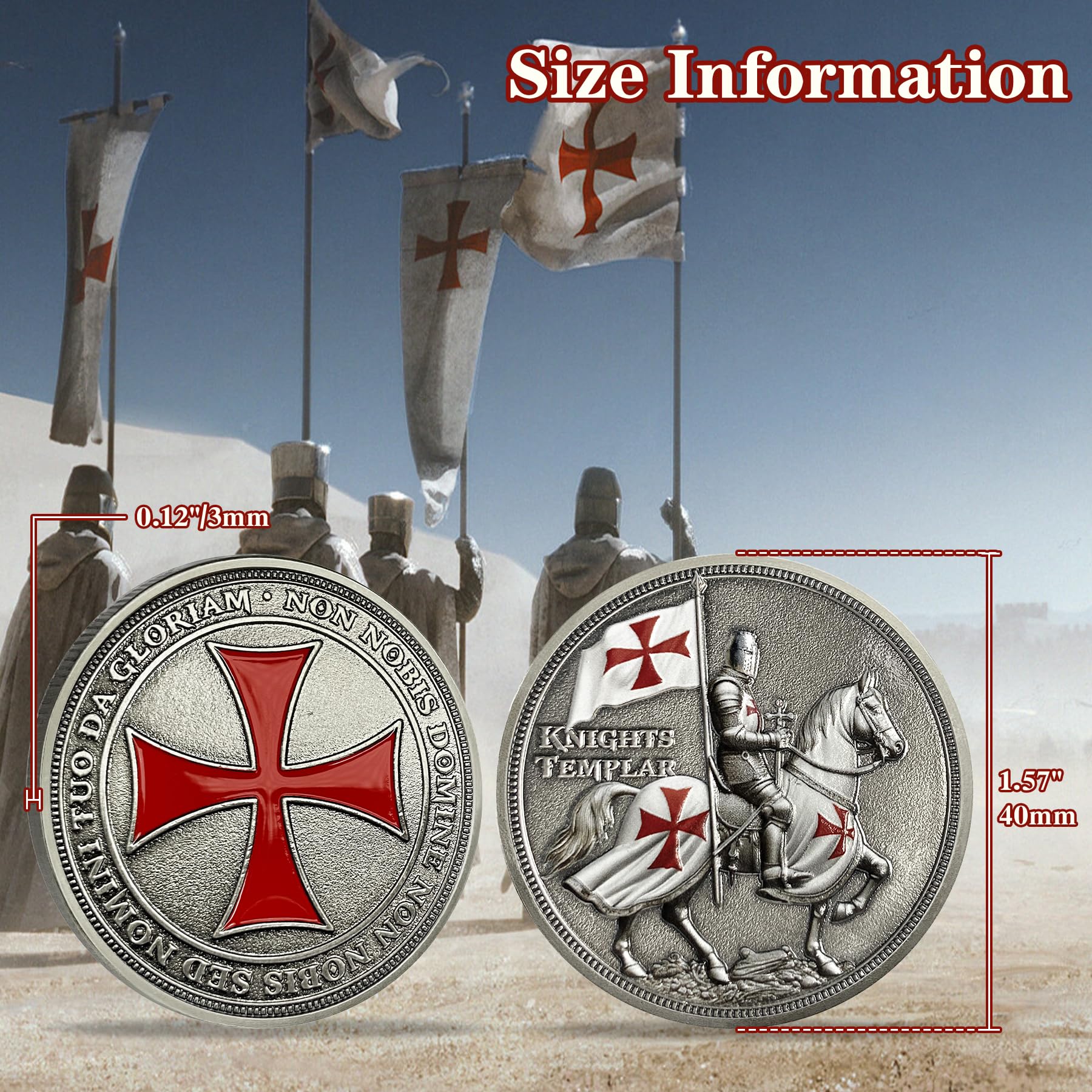 Knights Templar Challenge Coin mysite
