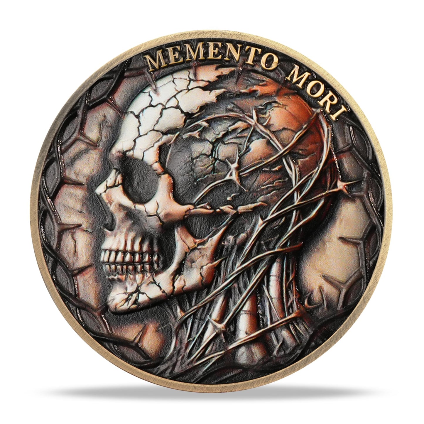Memento Mori Coin Skull Challenge Coins mysite