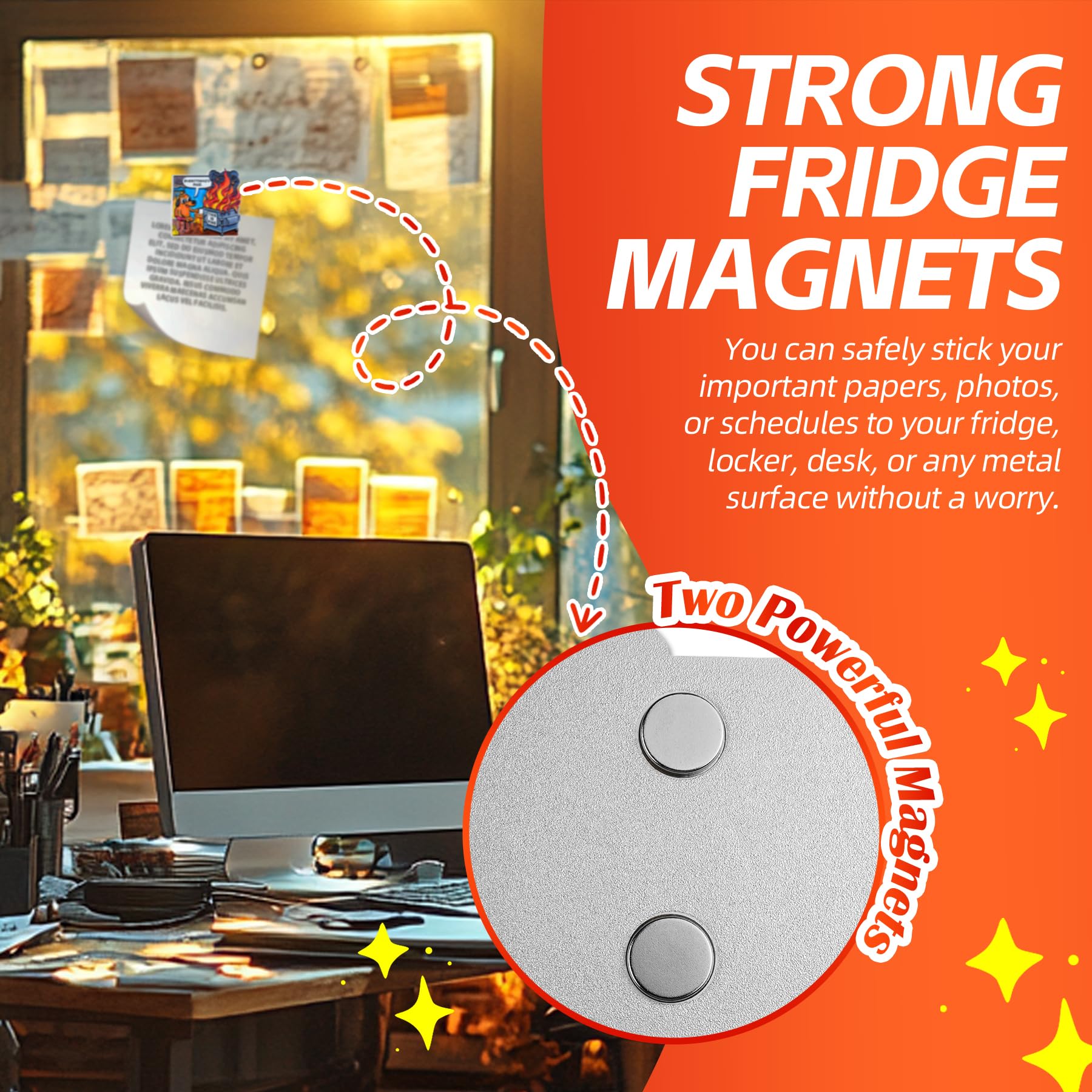 Everything's Fine  Dumpster Fire Refrigerator Magnets mysite