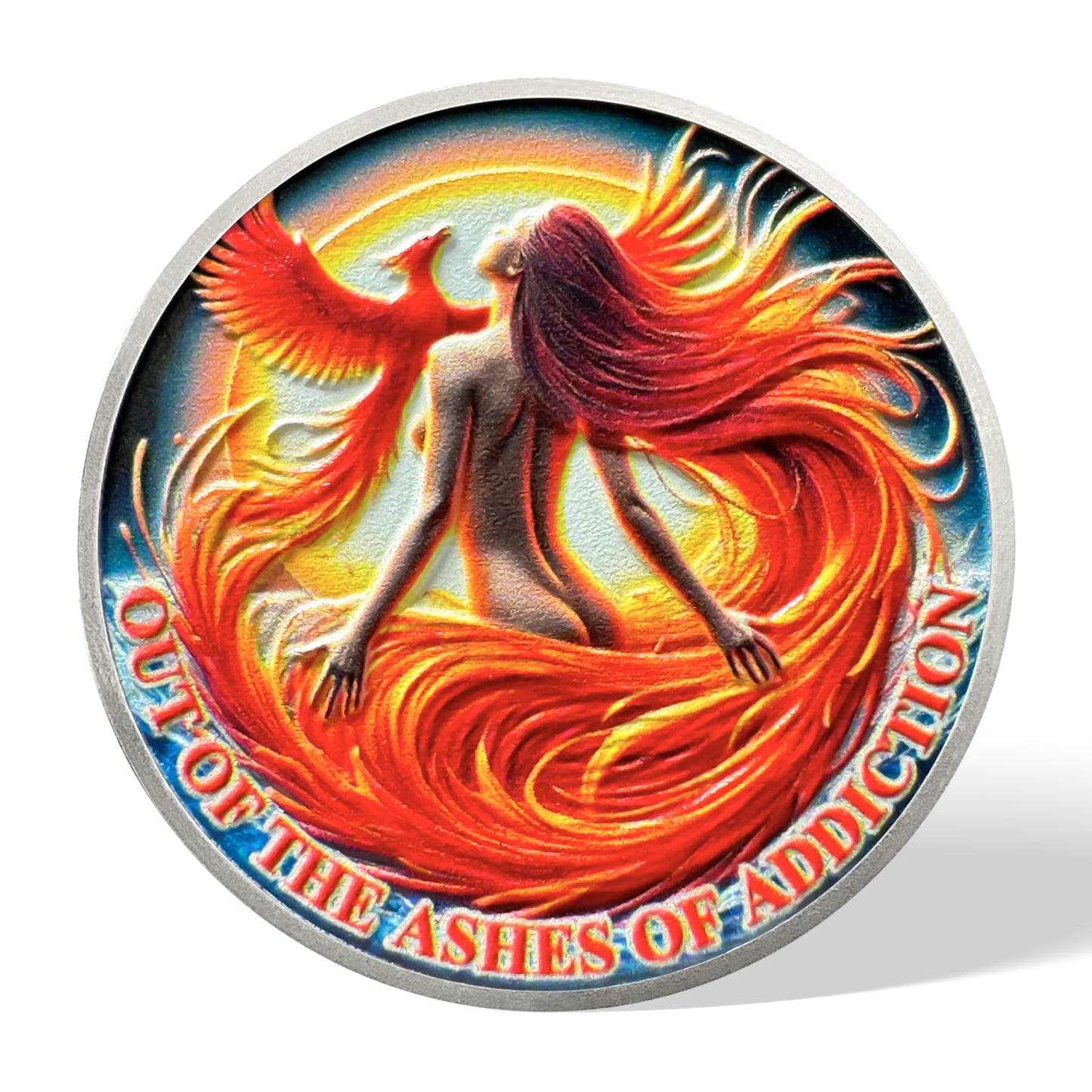 Phoenix Woman Sobriety Coin mysite
