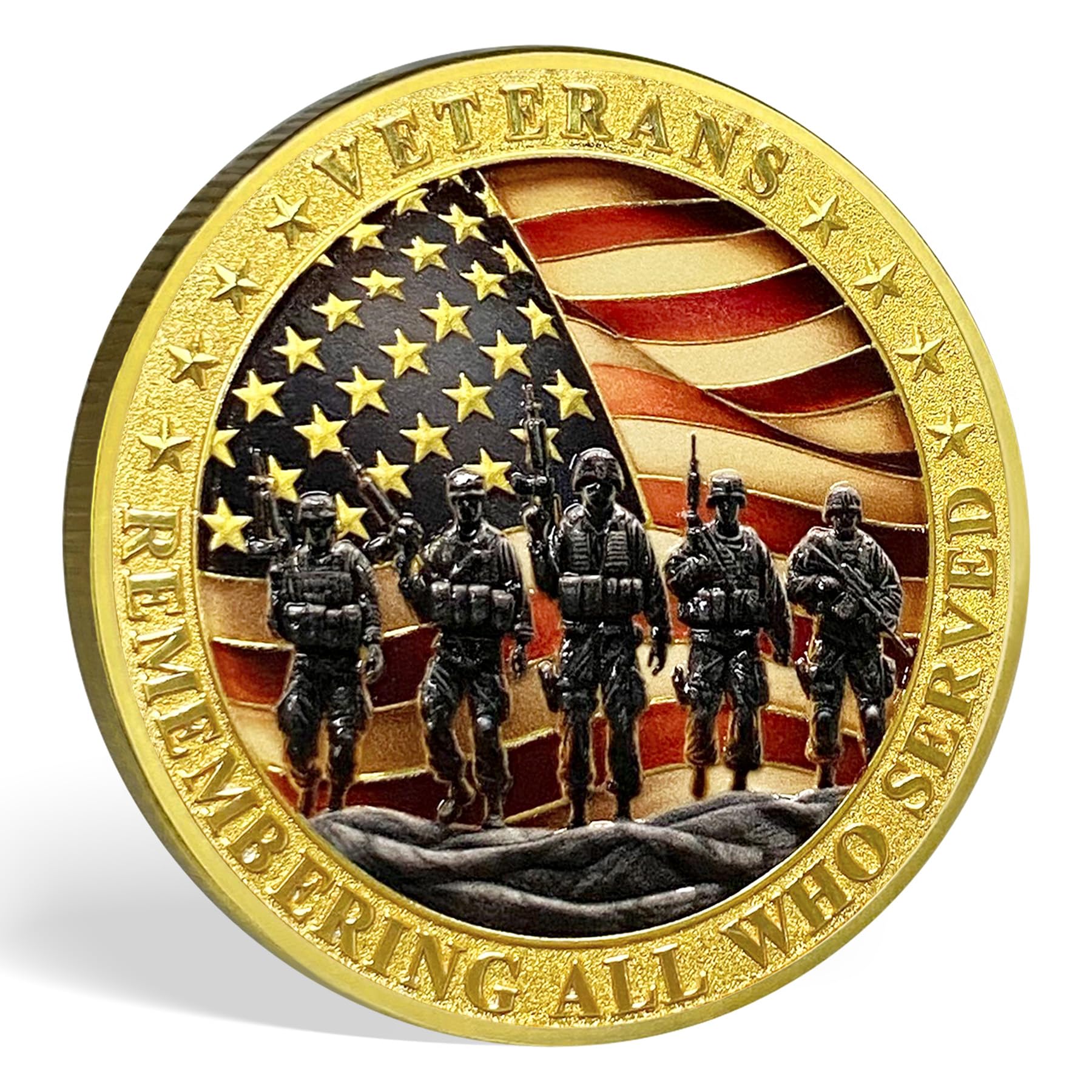 Thank You for Your Service Military Veterans Challenge Coin mysite