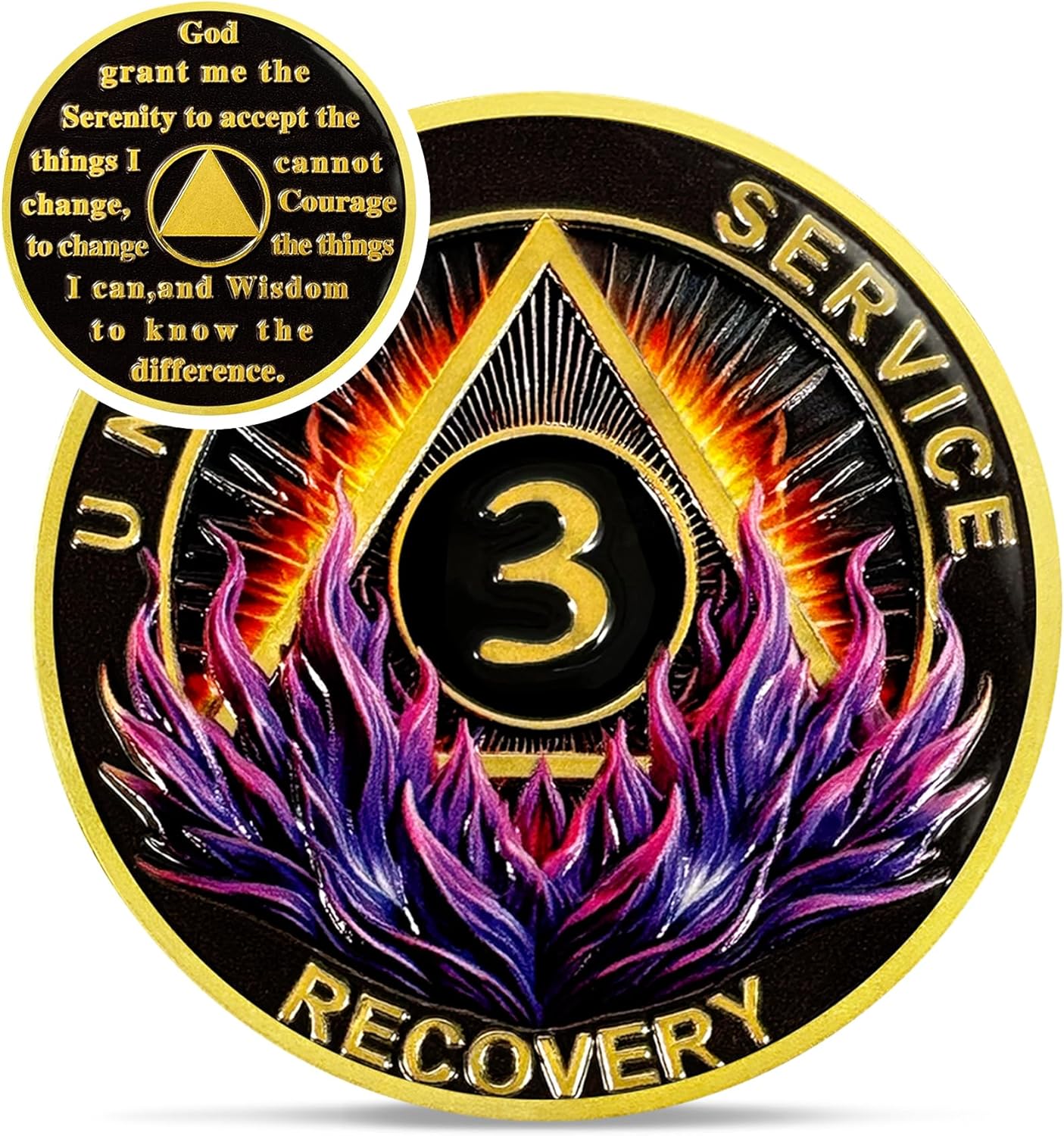 Delicate Triangle Sobriety Coin mysite