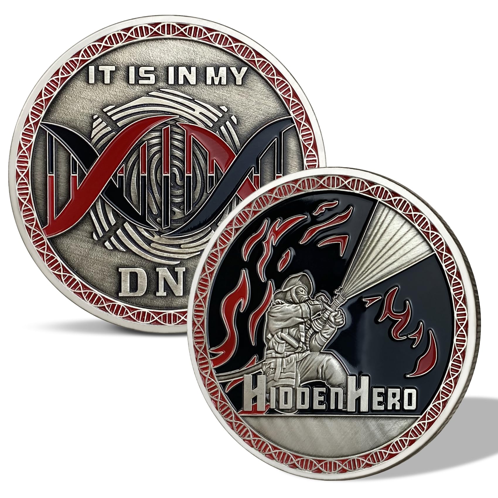 First Responder Hidden Hero Fireman Commemorativer Coins mysite