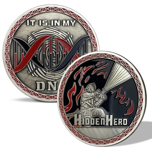 First Responder Hidden Hero Fireman Commemorativer Coins mysite
