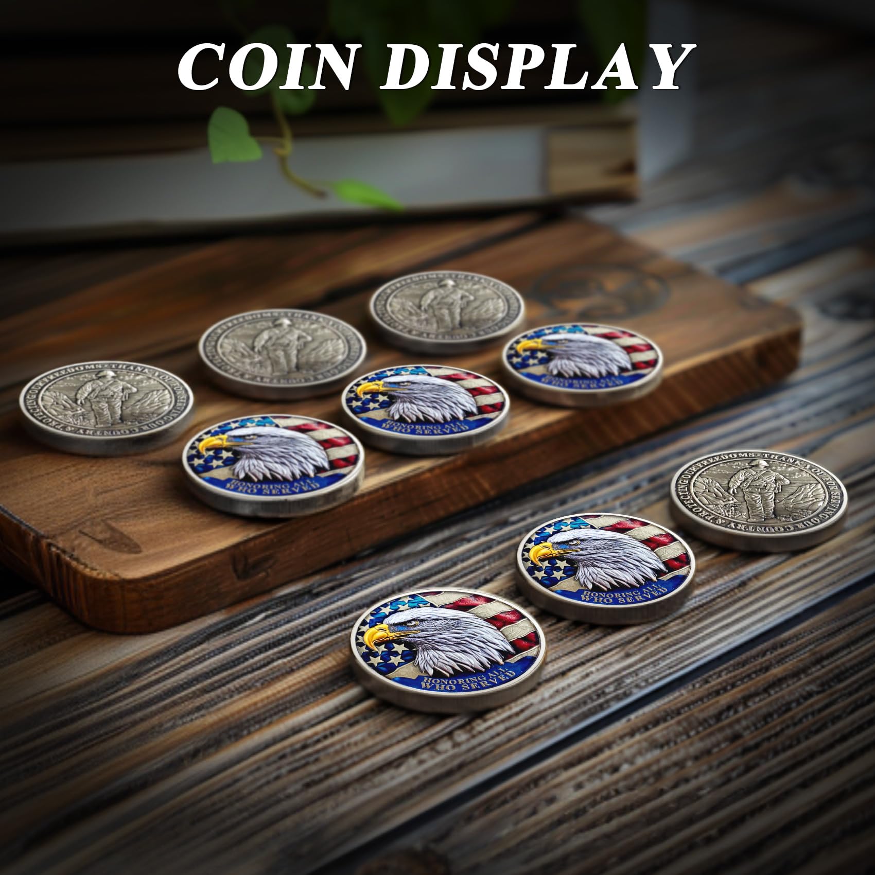 1 Pcs Veteran Challenge Coin Thank You for Your Service Military Challenge Coins mysite