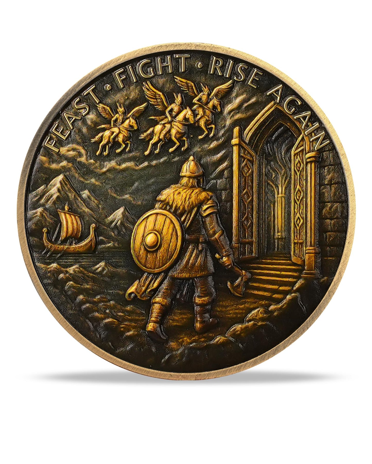 Viking Valhalla Challenge Coin mysite