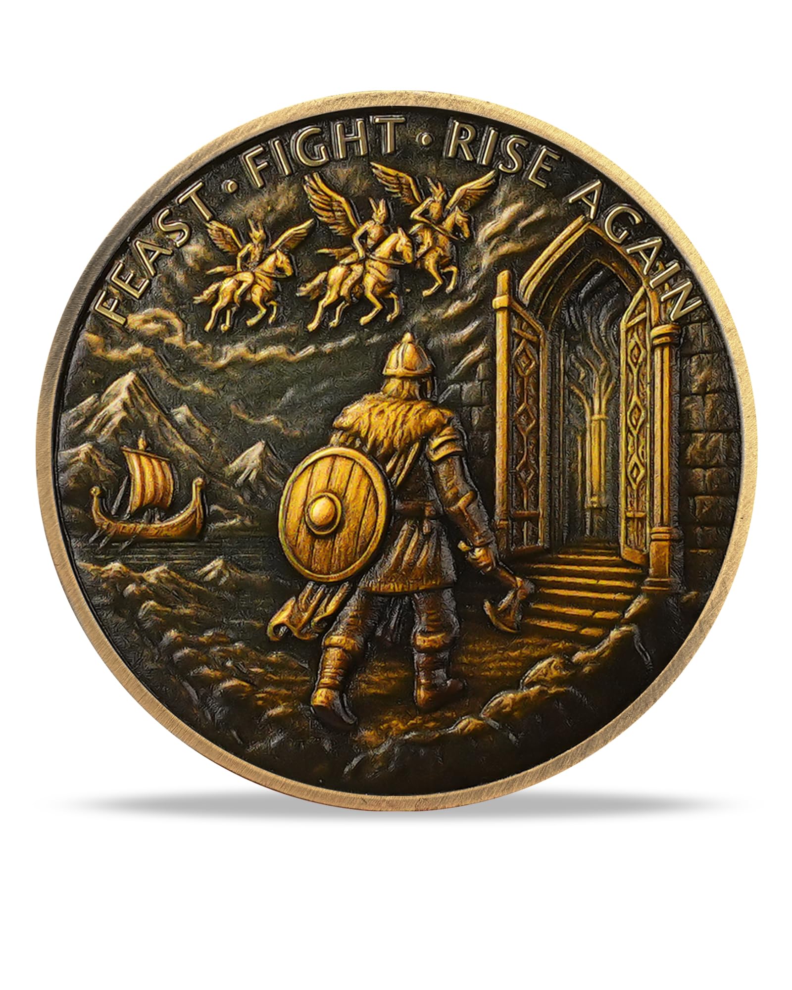 Viking Valhalla Challenge Coin mysite