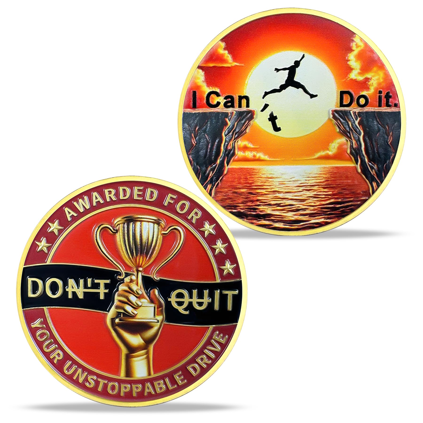 I CAN Motivational Challenge Sobriety Coin mysite