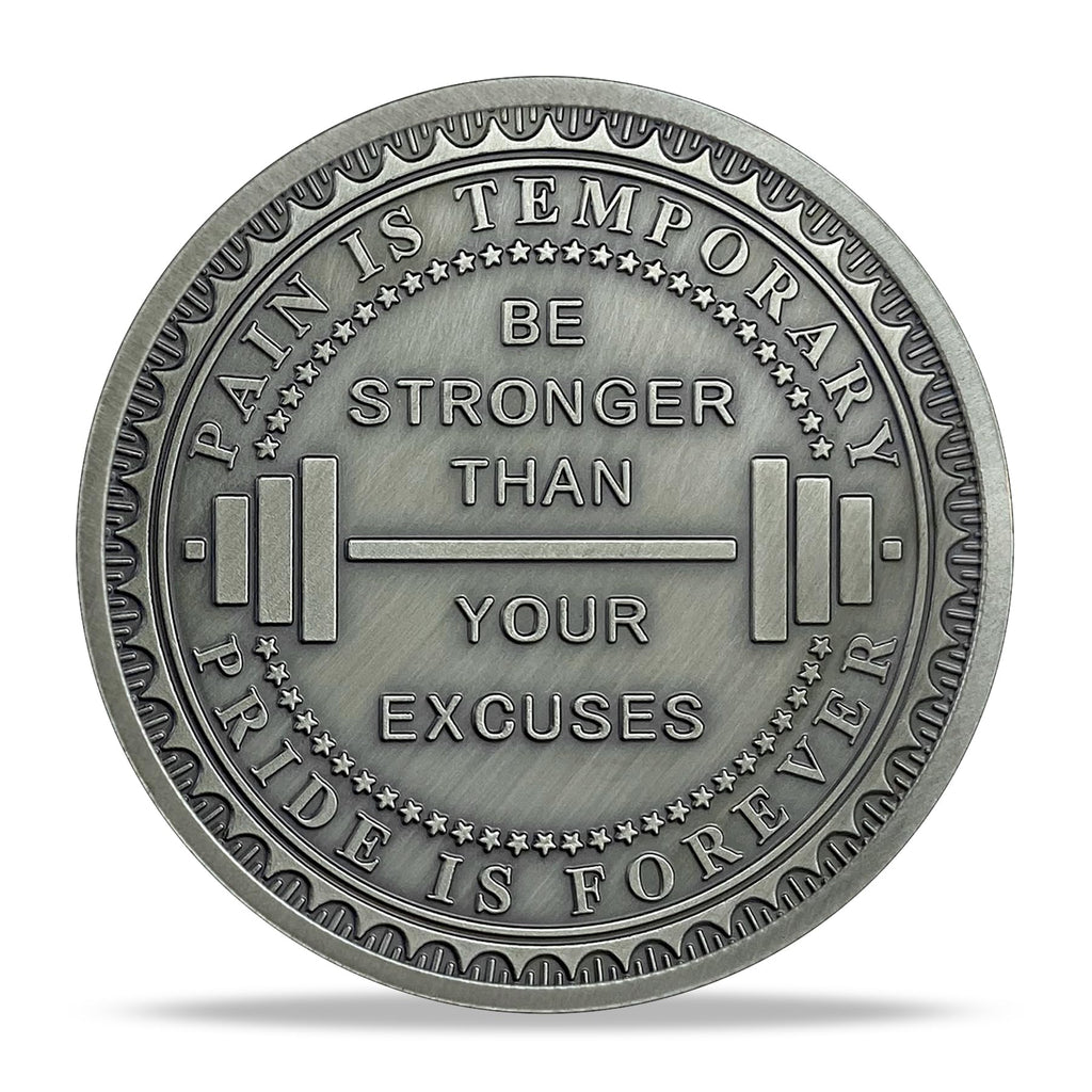 No Pain No Gain Inspiring Coin mysite