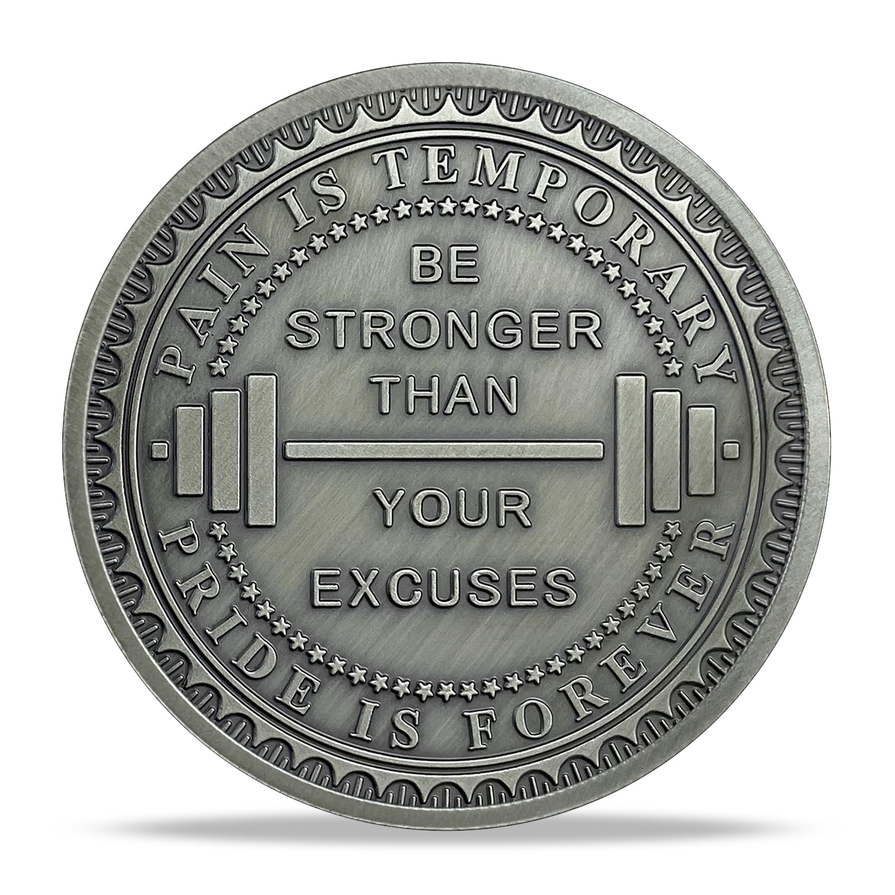 No Pain No Gain Inspiring Coin mysite