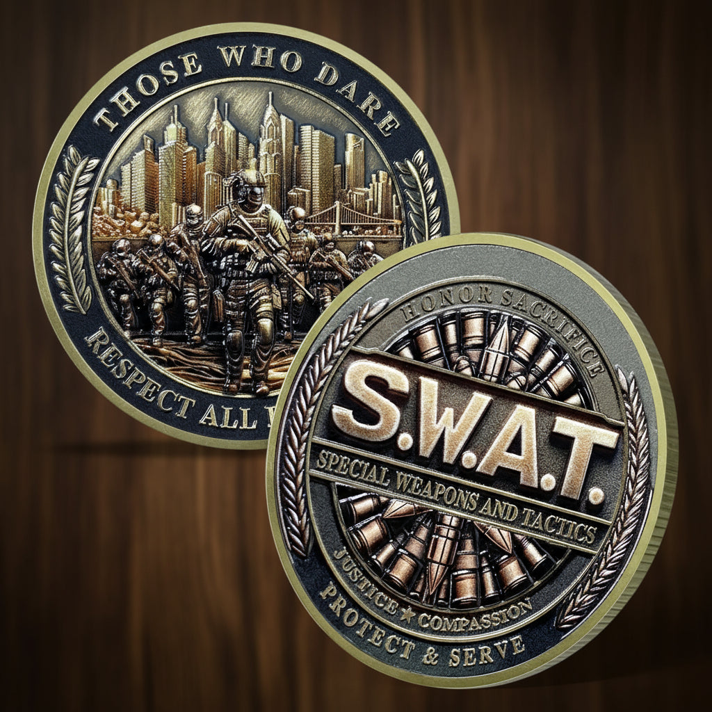 Saint Michael Police Prayer Coin mysite