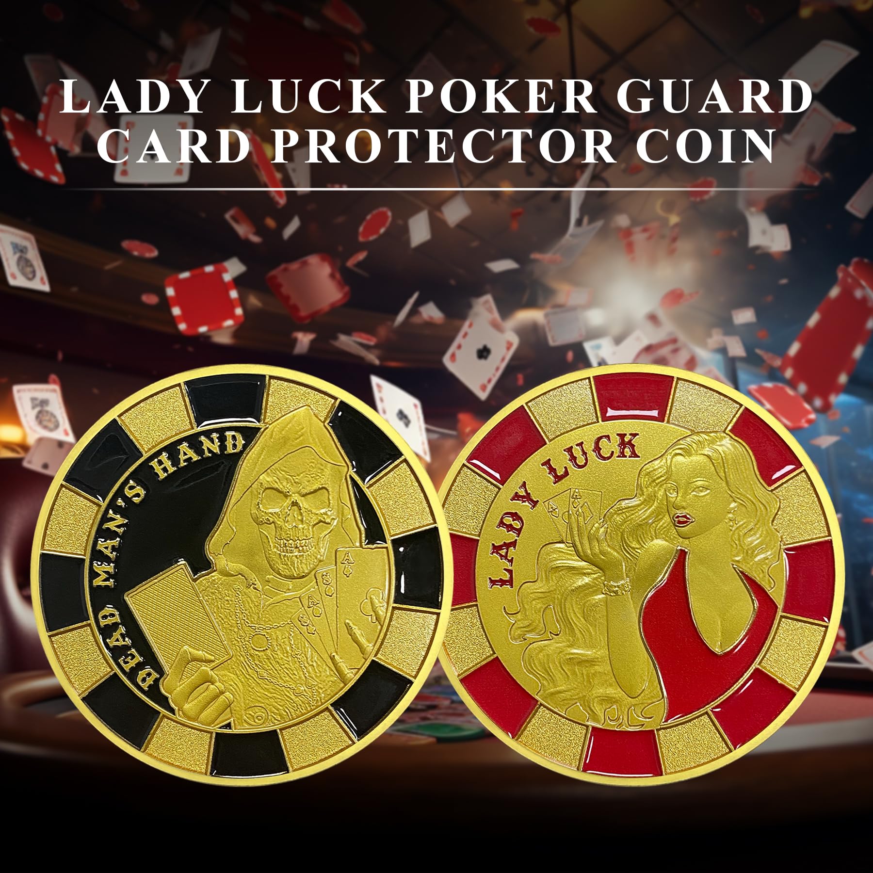 Lady Luck Poker Guard Coin mysite