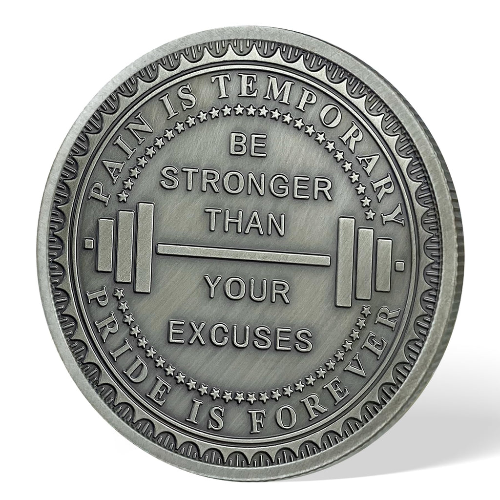 No Pain No Gain Inspiring Coin mysite
