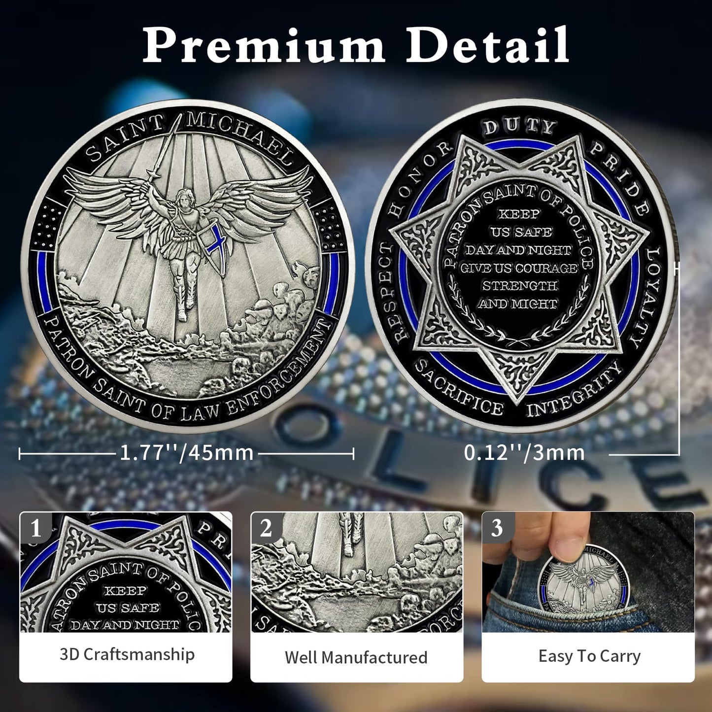 St Michael Police Challenge Coin mysite