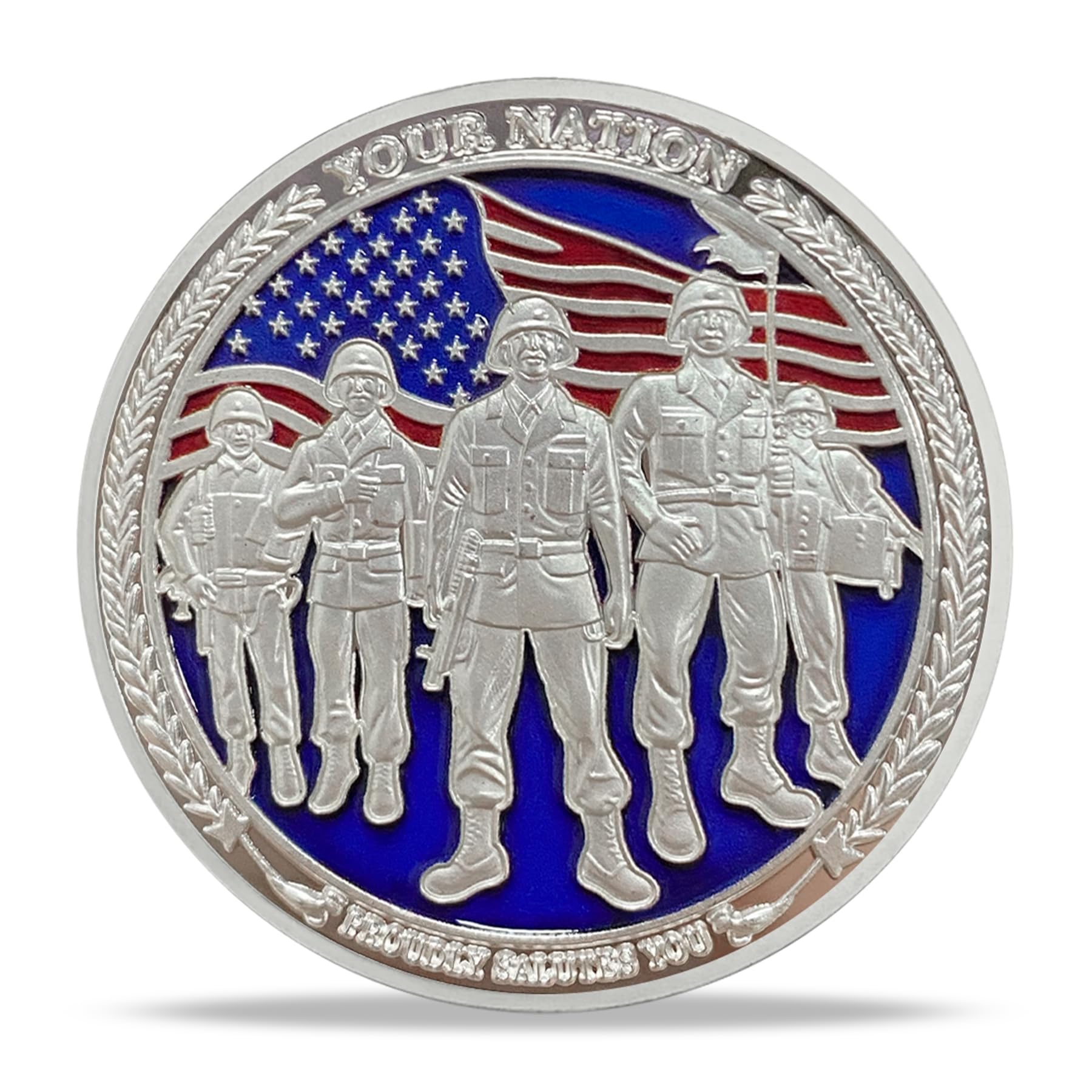Thank You for Your Service Challenge Coins for Veterans mysite