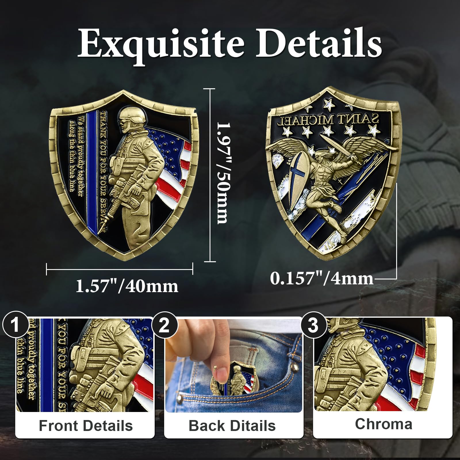 St. Michael Law Enforcement Challenge Coin mysite