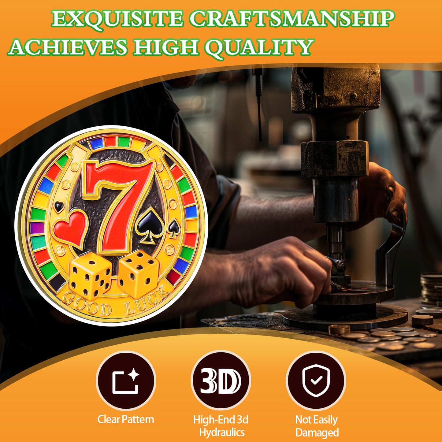 Original Double Sided Lucky Coin mysite