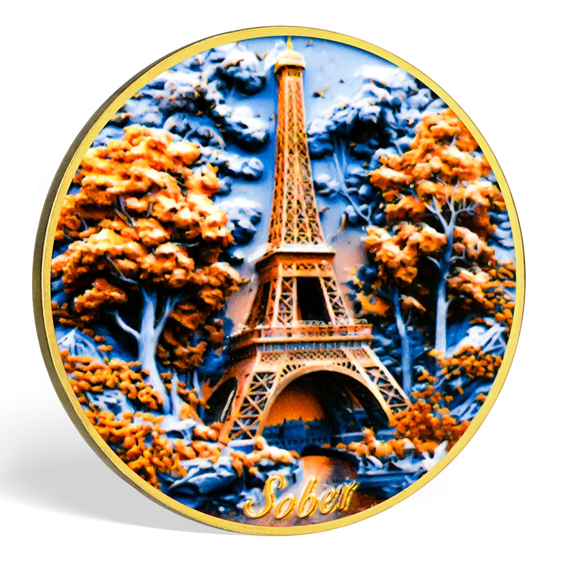 Eiffel Tower Sobriety Coin mysite