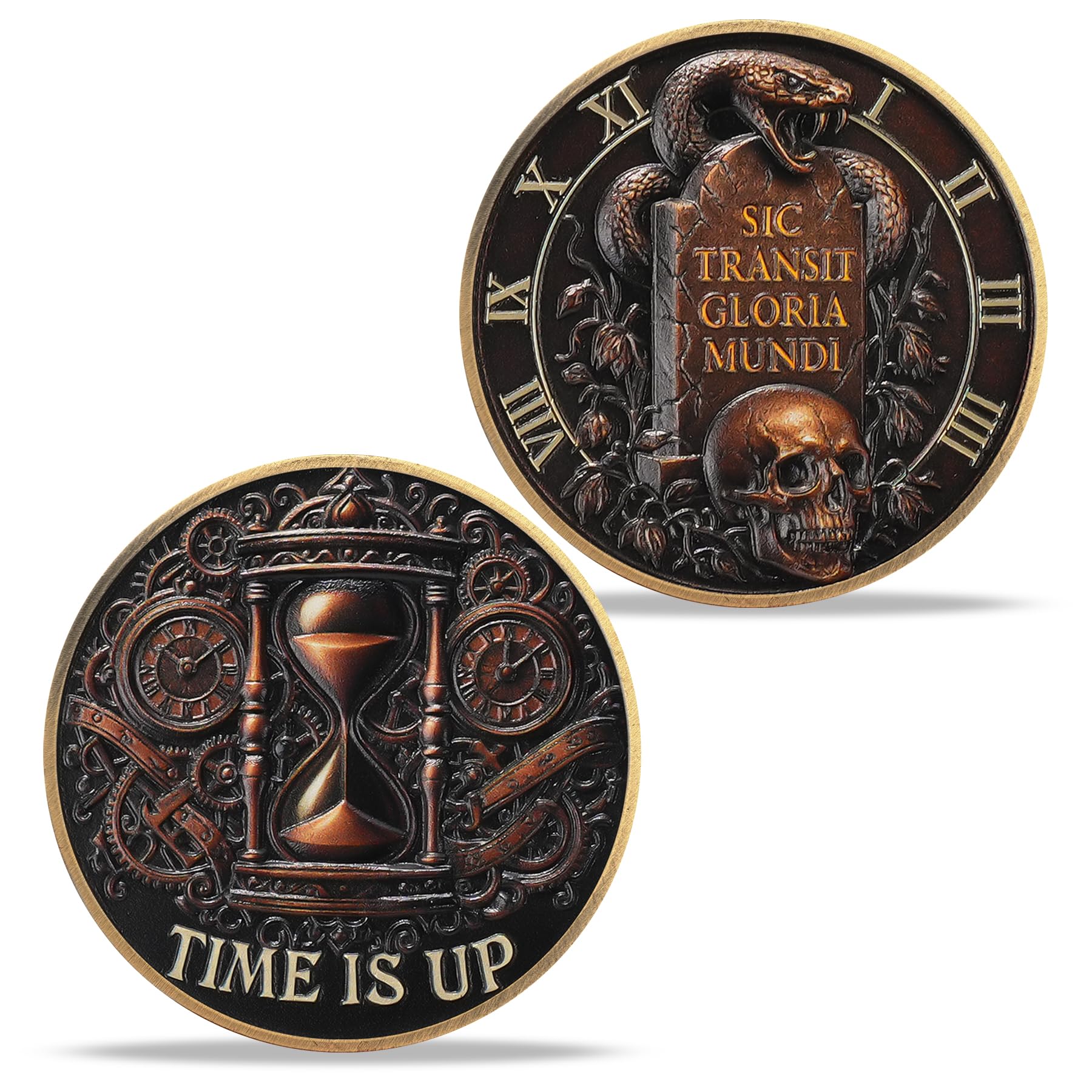 Memento Mori Stoic Skull Coin mysite
