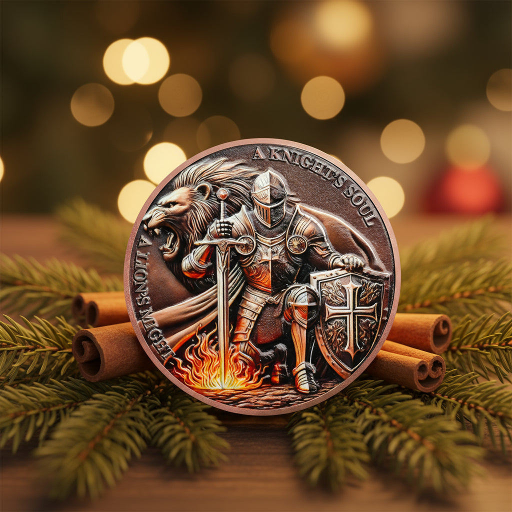 Knight and Lion Challenge Coin mysite