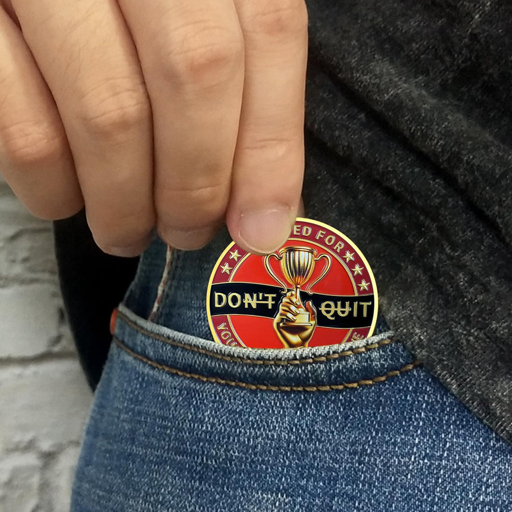 I CAN Motivational Challenge Sobriety Coin mysite