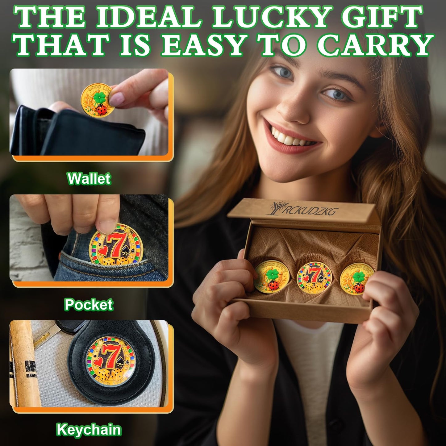 Original Double Sided Lucky Coin mysite