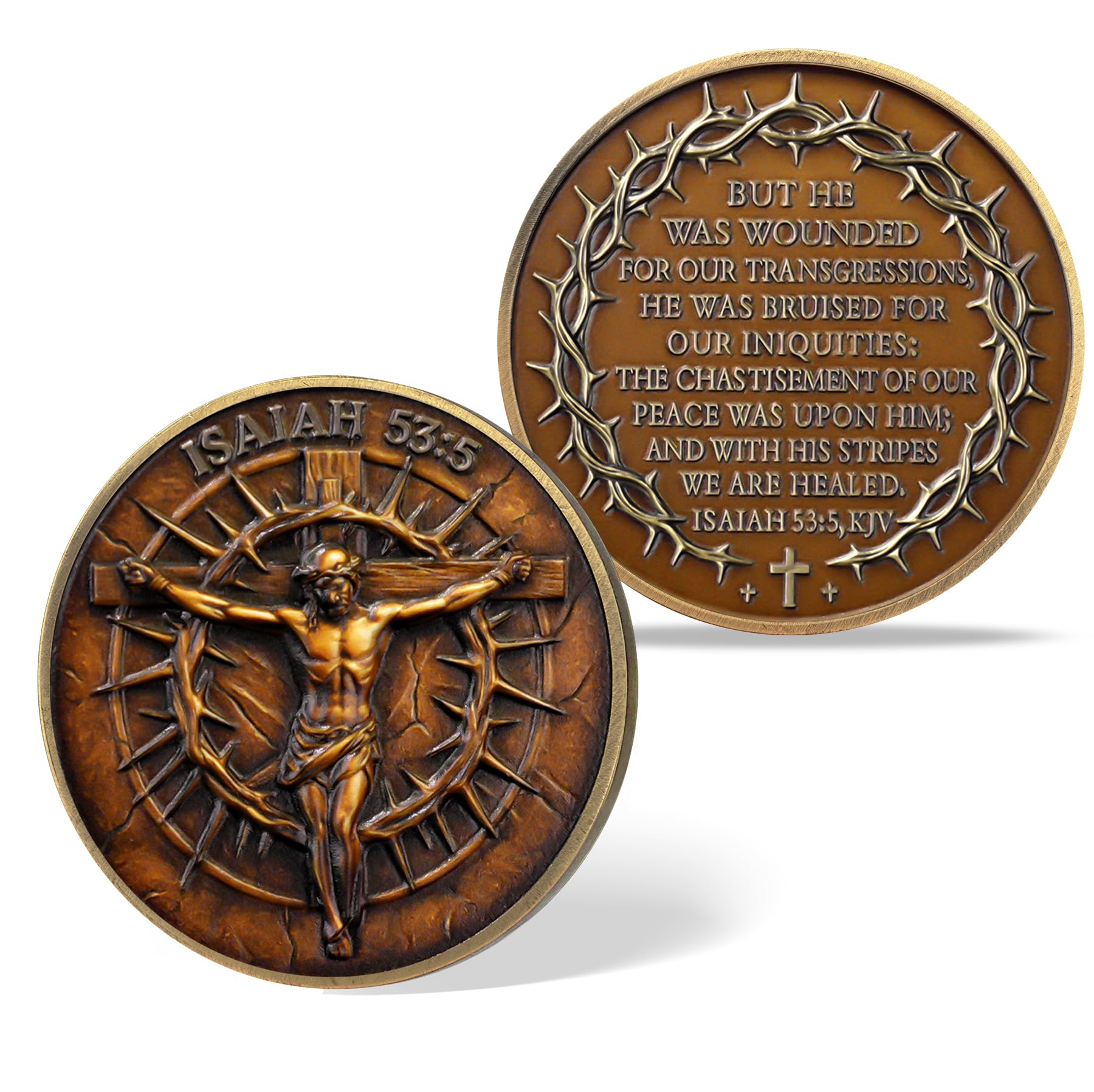 Jesus Christ Sacrifice Challenge Coin mysite