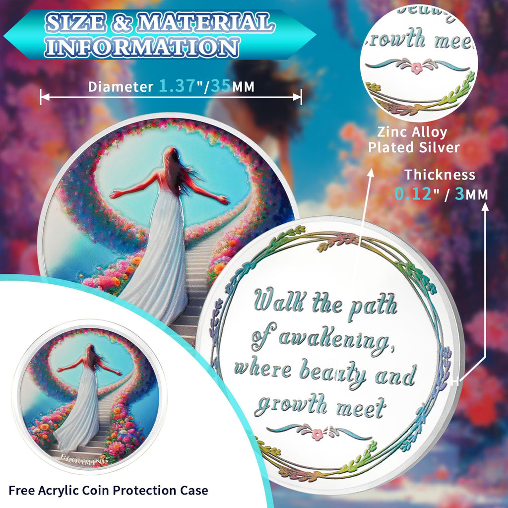 Flowers All The Way Sobriety Coin mysite