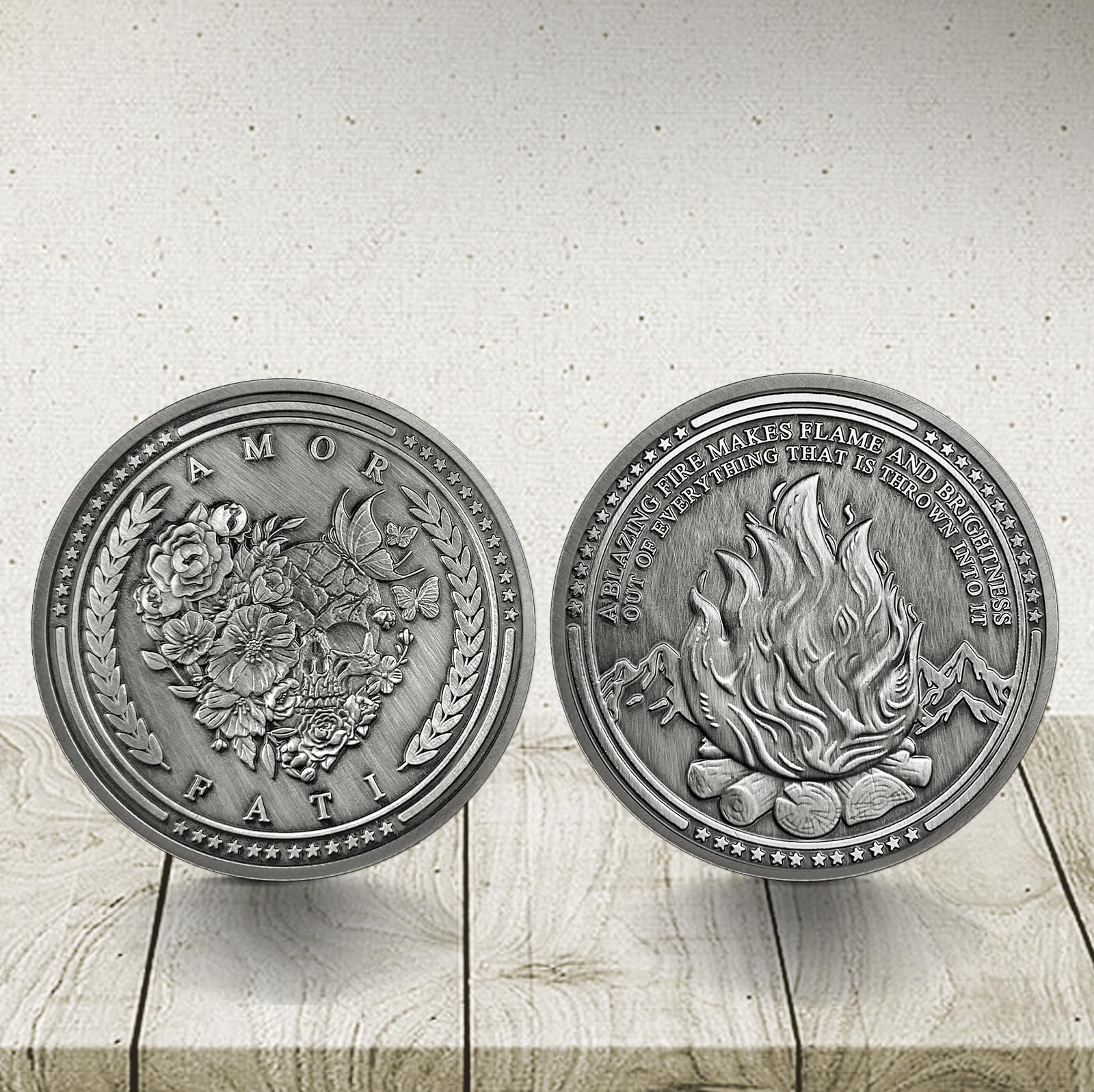 Amor Fati Coin Reminder Token Stoic Challenge Coin mysite