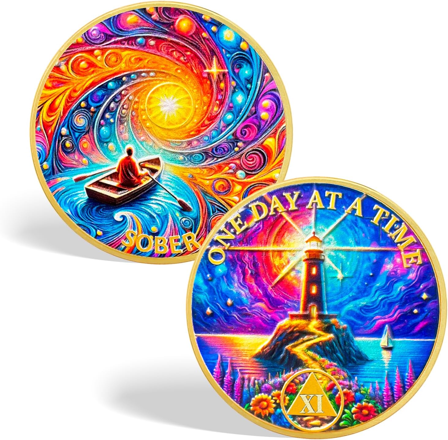 Personalized Recovery One Day at a Time  Sobriety Coin mysite