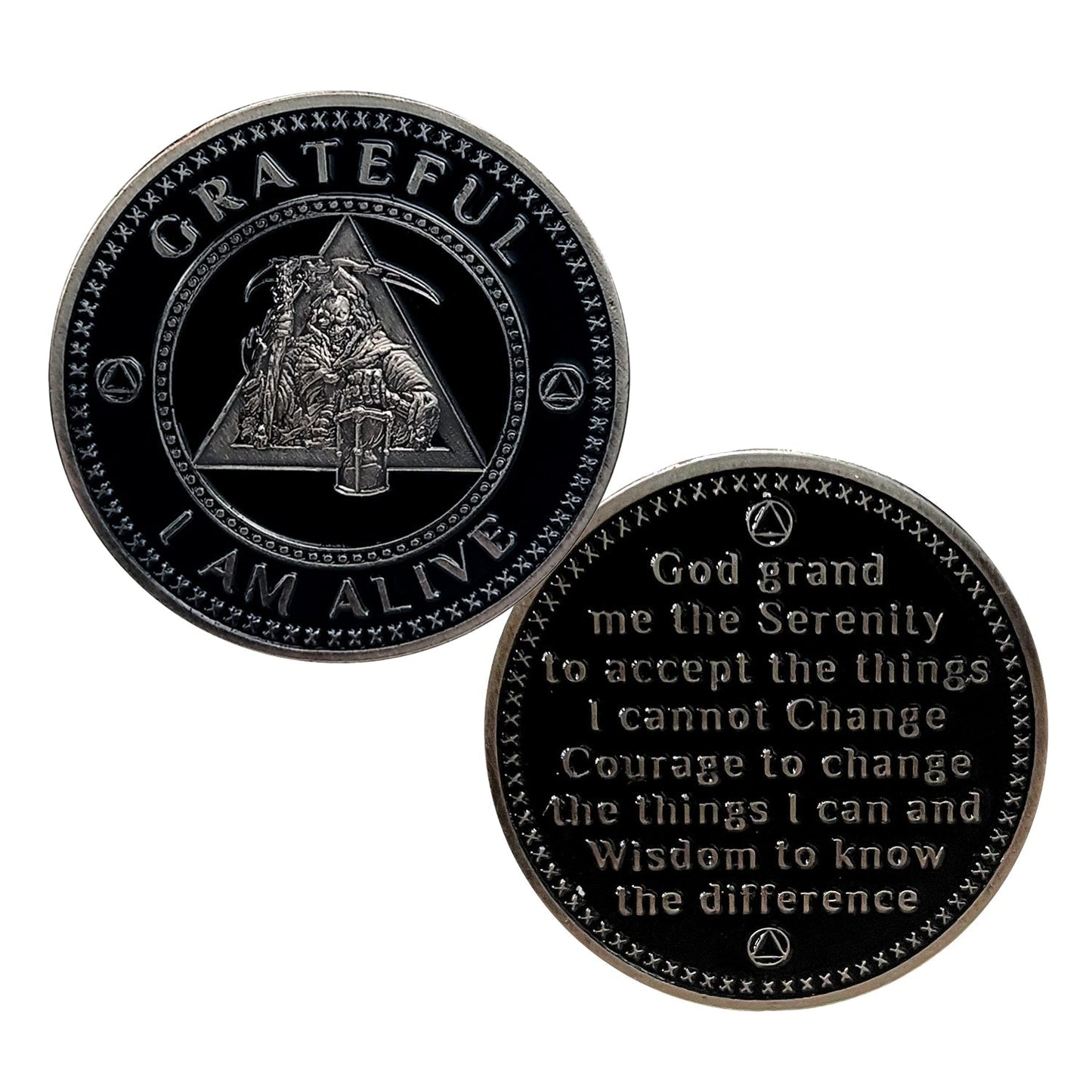 Trine Guidence Challenge Coin Change the Thing Flip Coin Token mysite