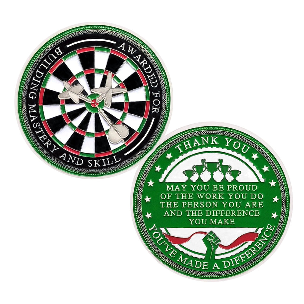 Encouragement Challenge Coin-Employee Appreciation Gifts Inspirational Thank You Coin for Students and Cowokers-Building Mastery and Skill mysite