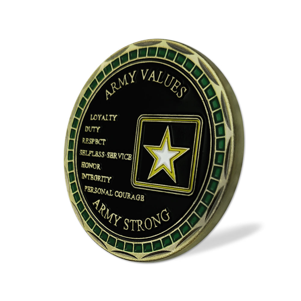 United States Army Values Challenge Coin-AtSKnSK mysite