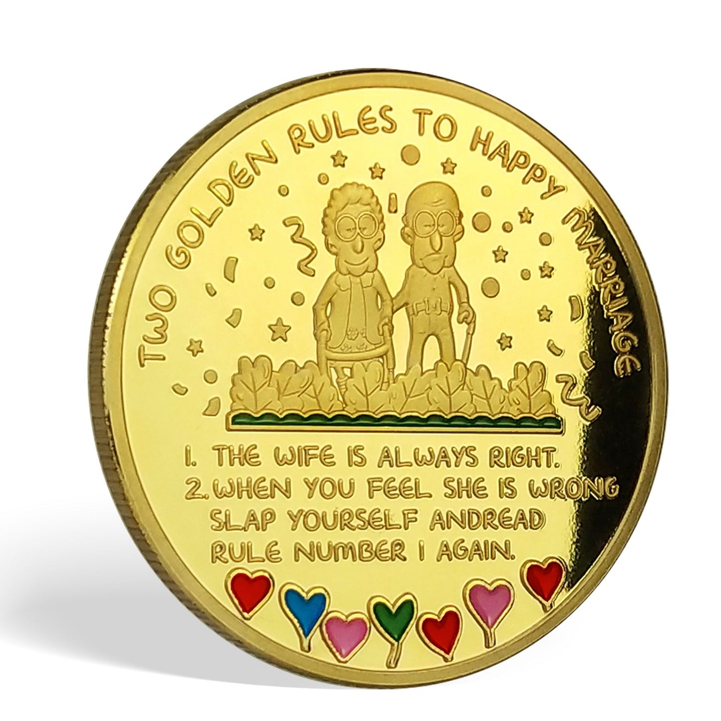 Two Golden Rules to Happy Marriage Coin mysite
