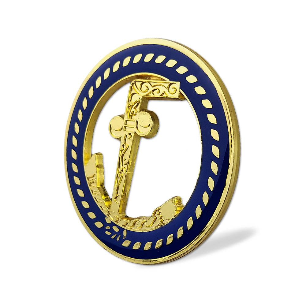 Masonic Round Auto Car Emblem mysite