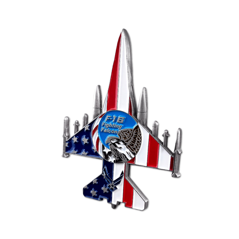 United States Air Force F16 Fighting Falcon Model Challenge Coin mysite